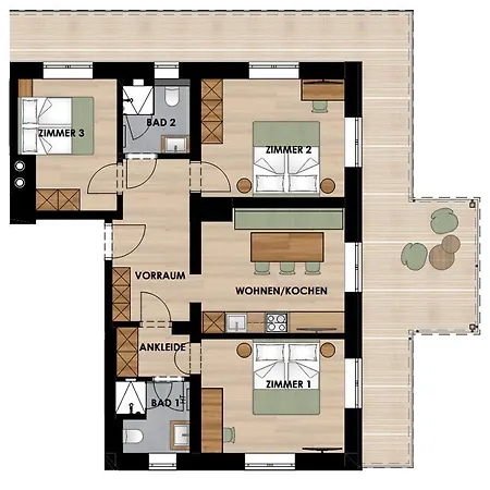 Guest house Brixentalerhof 3*