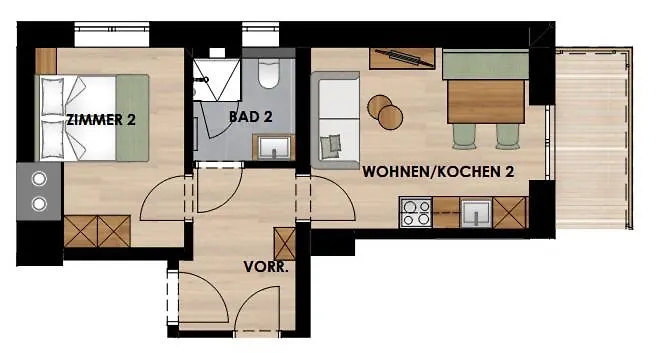 Brixentalerhof בית הארחה ווסטנדורף