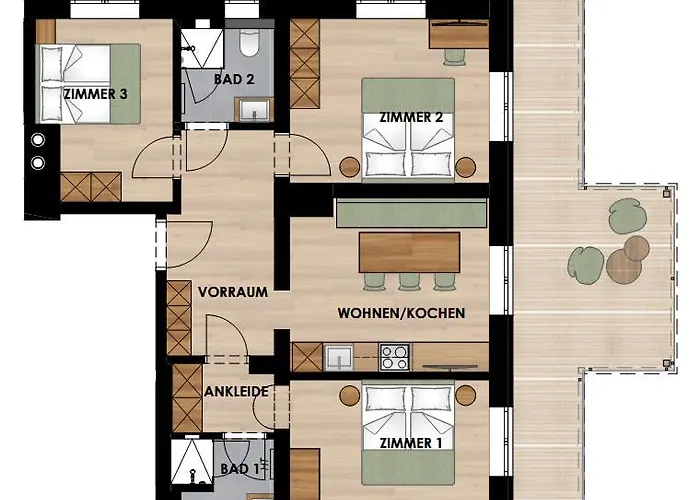 בית הארחה Brixentalerhof 3*