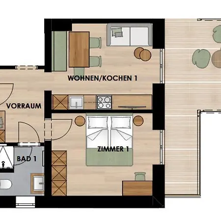 Brixentalerhof Konukevi 3*